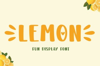 Lemon Font Design Trends and Creative Uses